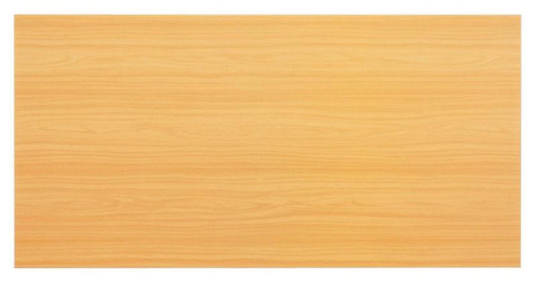 Hammerbacher tafelblad 160x80cm met systeemboring beuken, rechthoekige vorm, VKP16/6