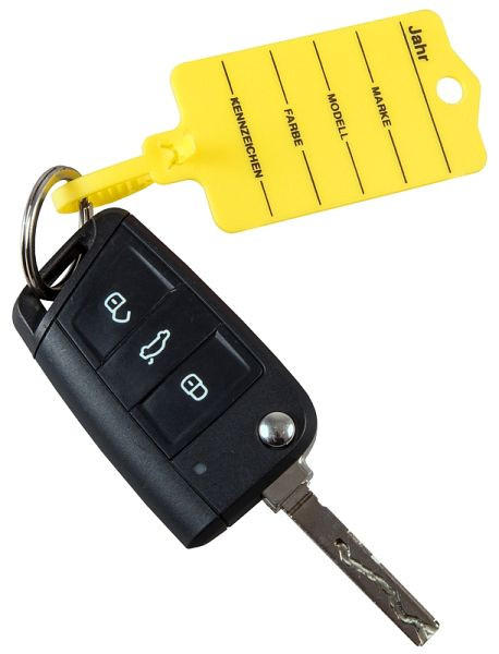 Eichner sleutelhanger, geel, VE: 200 stuks, 9219-00222