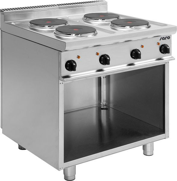 Ηλεκτρική κουζίνα Saro με ανοιχτή βάση μοντέλο E7/CUET4BA, 423-1070