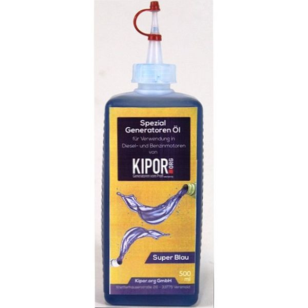 KIPOR speciale generatorolie 500 ml (superblauw), 1001