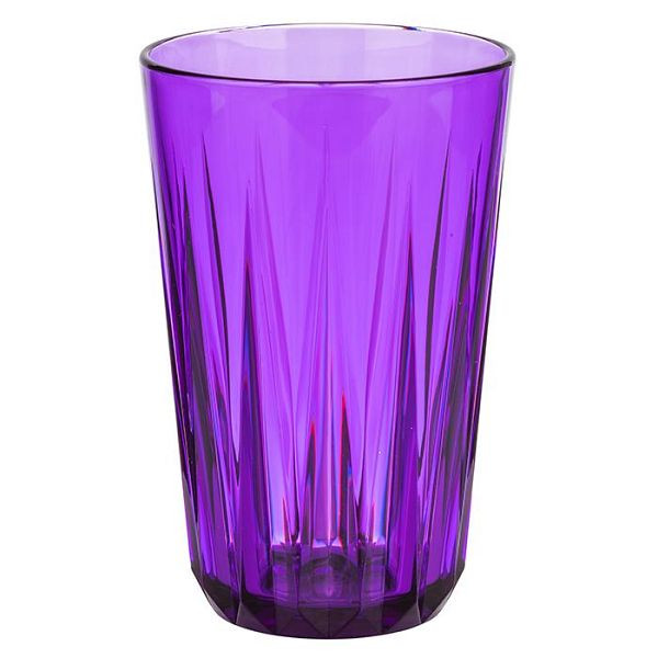 APS juomakuppi -CRYSTAL-, Ø 8 cm, korkeus: 12,5 cm, Tritan, 0,3 litraa, väri: violetti, pakkaus 48, 10529