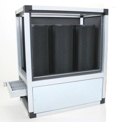 AIRFAN filtreringscenter til lugtfjernelse, 67 kg, CF115