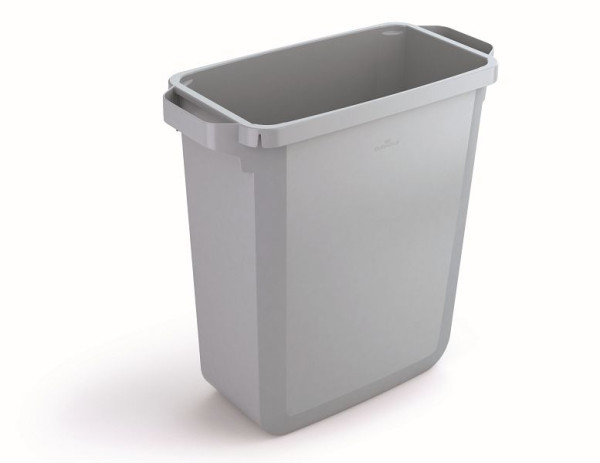 DURABLE DURABIN 60, grijs, afval- en recyclingcontainer, 6-pack, 1800496050