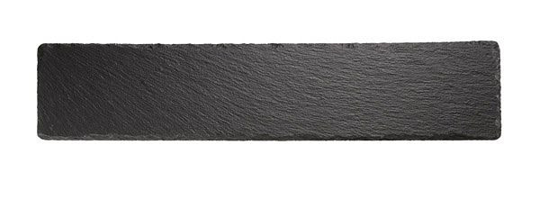 APS naturskiferplade, 47 x 10 cm, materialetykkelse 5 mm, med skridsikre fødder, 00945