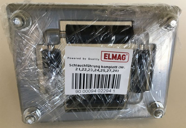 ELMAG slanggeleider compleet (nr. 21, 22, 23, 24, 25, 27, 28), voor EUROREEL AIR OPEN 15 S, 9402294