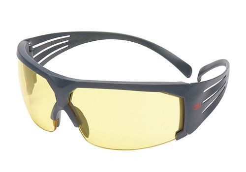3M veiligheidsbril SecureFit 600, geel, polycarbonaat lens, 271-456