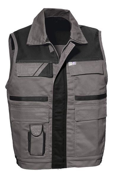 PKA Threeline-Image vest, 320 g/m², grå/sort, str.: S, PU: 5 stk., IMWE-G/S-002