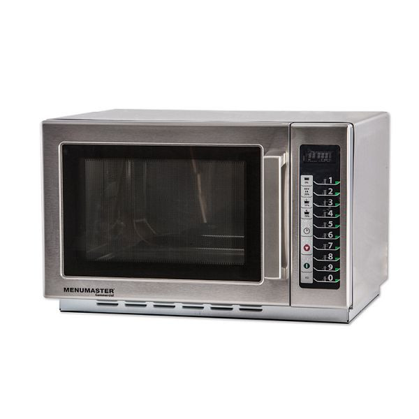 Menumaster RCS511TS mikrohullámú sütő, 1100 watt mikrohullámú teljesítmény, 100 programozható főzési program, 101.109