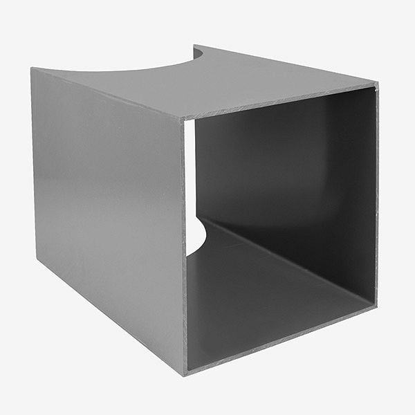 Κουτί αλεξίπτωτου HKW, τετράγωνο, Ø 300 mm, 708120