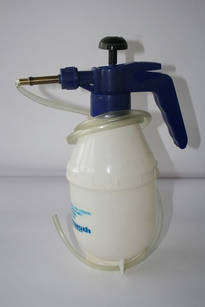 Garrafa de pressão de refrigerante ELMAG 1,5 l, completa com mangueira, 62099
