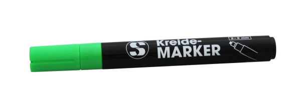 Στυλό κιμωλίας Schneider 5 mm, χρώμα πράσινο - πάχος γραφής: 2-5 mm, 198903