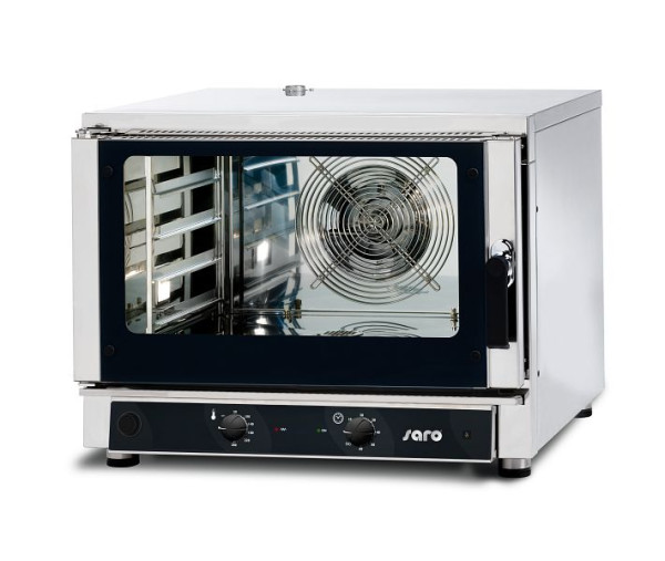 Saro levegős sütő grillsütővel EKO GN csuklós ajtó alul, 455-11051
