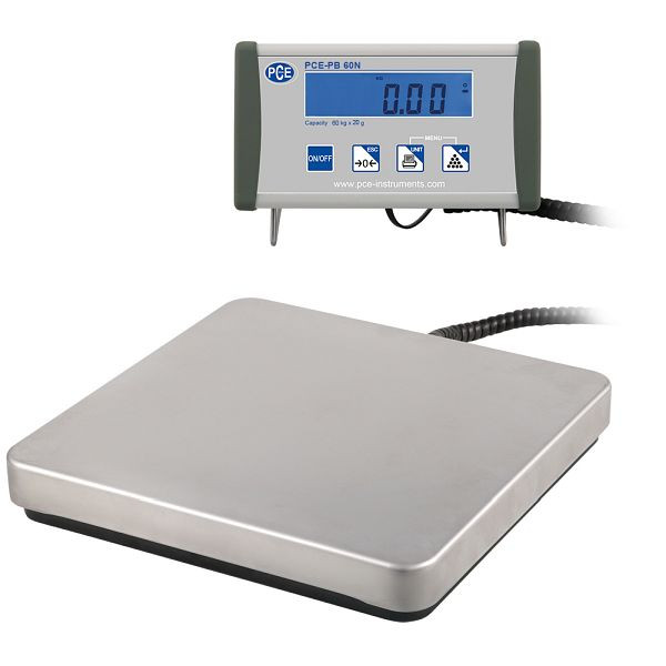 PCE Instruments digitaalinen vaaka, 60 kg asti, USB, PCE-PB 60N
