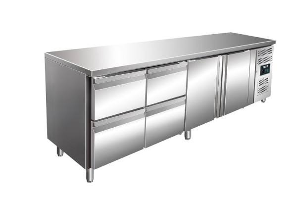 Chladicí stůl Saro vč. setu 2 x 2 zásuvek model KYLJA 4140 TN, 323-10724
