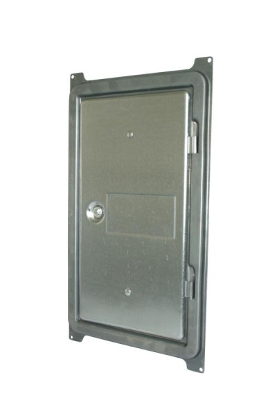Porta chaminé Marley galvanizada com Ö-Norm 300 x 150 mm, 061832