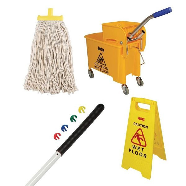Set special pentru curățarea podelei Jantex, all-in-one, S706