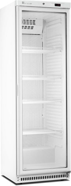 Saro vriezer, glazen deur -wit, ACE 430 CS PV, 486-2515