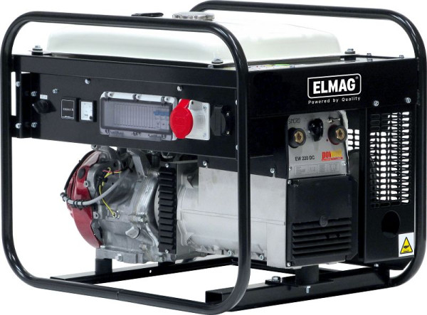 Generator de curent pentru sudare ELMAG SEB 200X/25, cu motor HONDA GX390, 53127