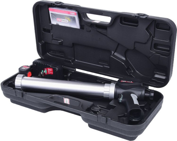 KS Tools accu-patroonpistool 600 ml met 1 accu en 1 oplader, 515.3580