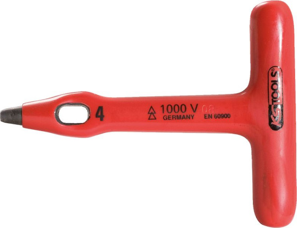 Punção KS Tools com isolamento protetor, 100 mm, 117.1649
