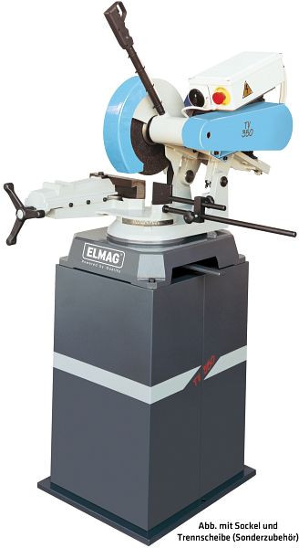 Máquina de corte de metal ELMAG, modelo TV 350, 78065
