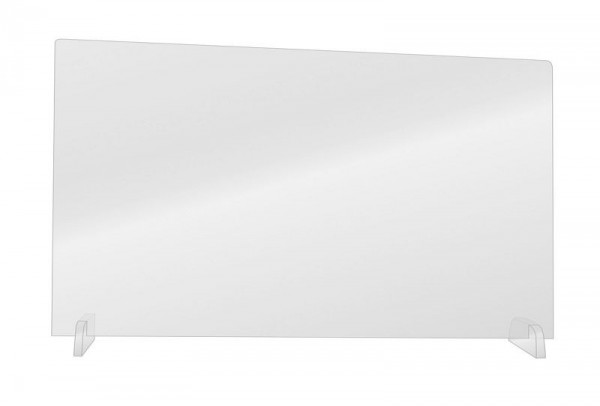 Eichner hygiënebeschermwand voor kantoortafels en werkplekken, 1000 x 660 mm, 9127-01797-100