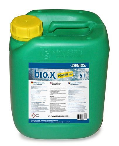 DENIOS reinigingsbooster biohne x Power Up, 5 liter, additief voor biohne x, VOS-vrij, PU: 5 liter, 267-681