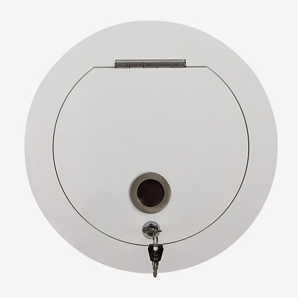 HKW insteekdeur SUPERIOR S, wit, 250 mm diameter, 98240
