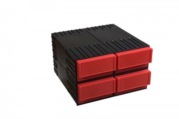Plastipol-Scheu S 70/E COMBIBOX ASSORTMENT RED, 322mm x 344,5mm, 22S70E21