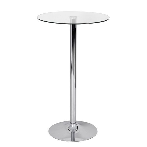 Barový stůl Amstyle Zamora II stříbrný, SPM3.054