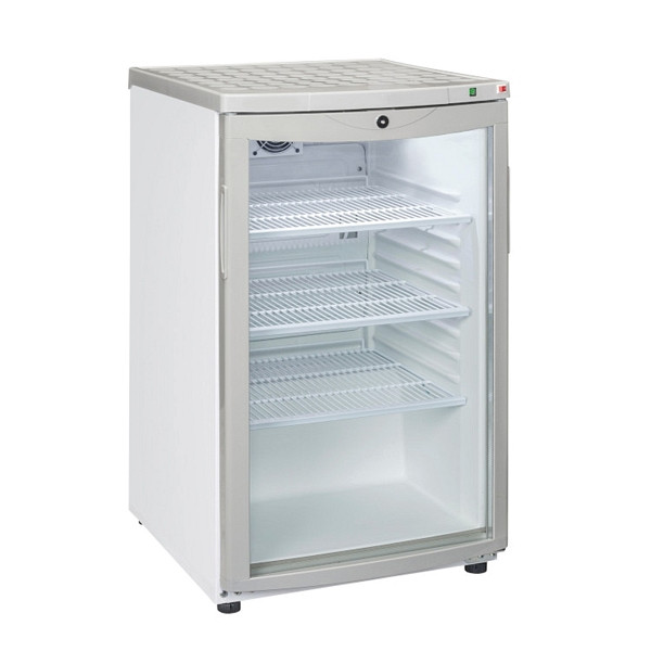 Ψυγείο βιτρίνα Gastro-Inox 145 λίτρων, 204.001