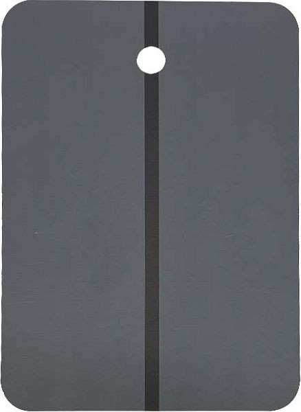 Cartão de amostra de cor Kunzer cinza escuro, metal 148 x 105 x 0,017 mm, caixa com 100 peças, 7FMK03