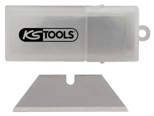 Lâminas trapezoidais KS Tools, dispensador de 5 peças, para 970.2173, PU: 5 peças, 907.2164