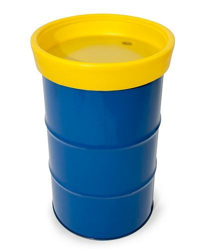 DENIOS GP 2 trechter gemaakt van polyethyleen (PE), met zeef, geel, 240-013
