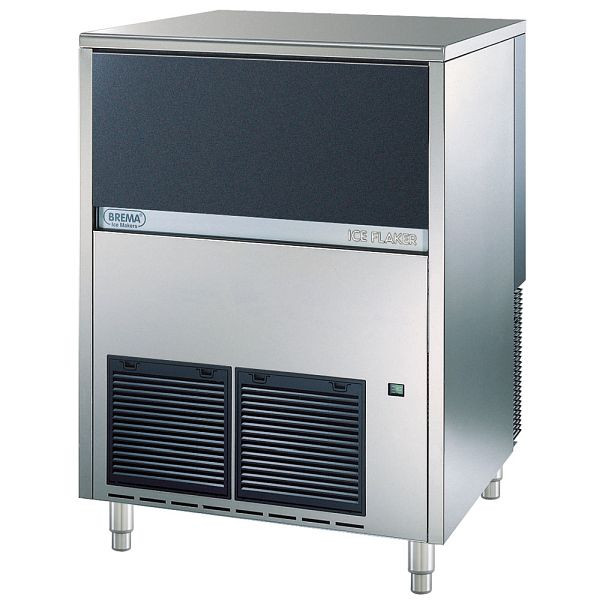 Fabricante de flocos de gelo Brema refrigerado a ar, 150kg/24h, dimensões 738 x 690 x 920 mm (LxPxA), BE2102150