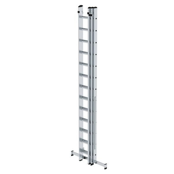 Munk Günzburger Steigtechnik multifunctionele ladder 3-delig met nivello® traverse 3x13 sporten, 011144