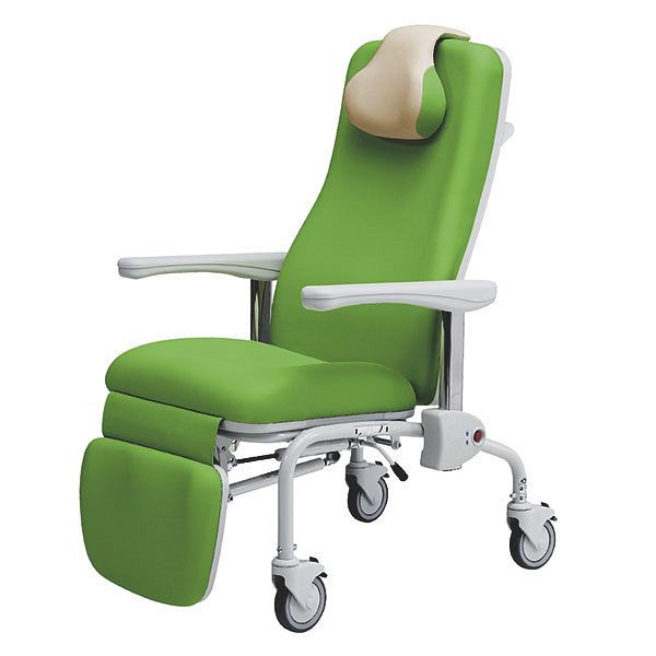 Cadeira prática MBS Medizintechnik MBScomfort Sincro S com rodízios, 03 - laranja, R8_106.15