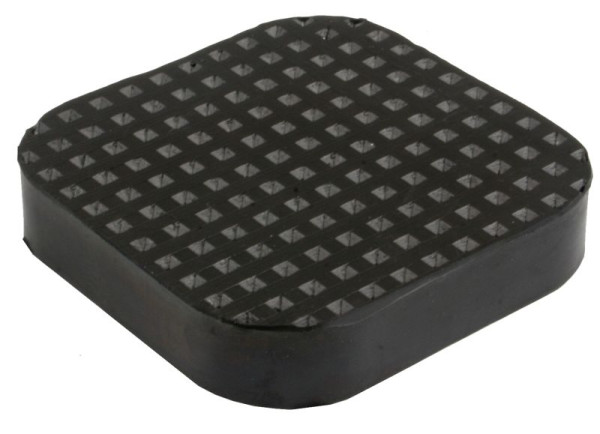 Busching rubber pad voor rangeerkrik UNI/Compac, 25x120x120mm, 100384