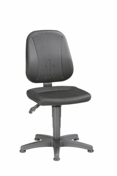 bimos Unitec cu glidere și material negru, înălțimea scaunului 440-620 mm, 9650-CI01