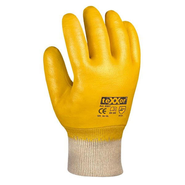 Rękawiczki nitrylowe teXXor „STRICKBUND”, rozmiar: 10, opakowanie: 144 pary, 2357-10