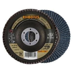 Rhodius PROline LSZ F1 klepslijpschijf, diameter [mm]: 115, boring [mm]: 22.23, VE: 10 stuks, 202647