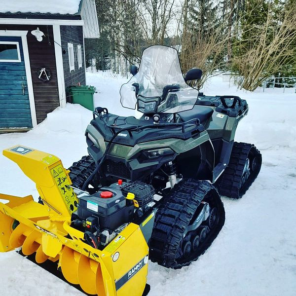 RAMMY Snow Blower 140 ATV, Πλάτος καθαρισμού: 1,40 m, 306 cc Κινητήρας, 74131173