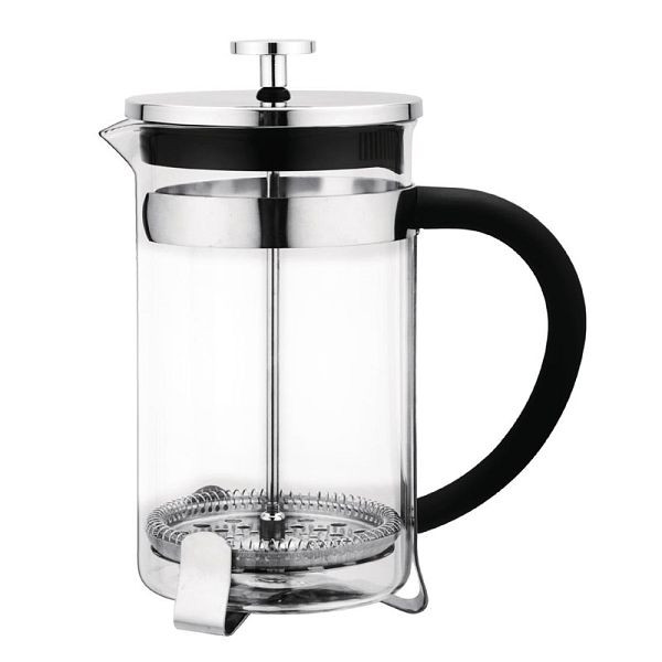 OLYMPIA French Press rustfrit stål og glas 80cl, GF231