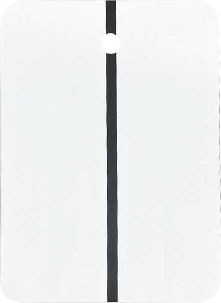 Karta próbek kolorów Kunzer biała, metal 148 x 105 x 0,017 mm, pudełko 100 sztuk, 7FMK01