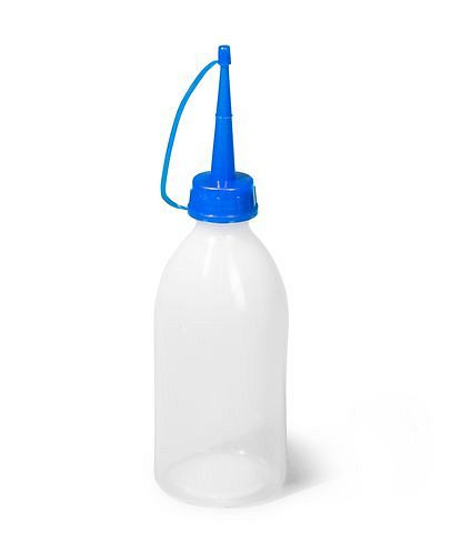 Butelka z kroplomierzem DENIOS z polietylenu (PE), pojemność 250 ml, opakowanie jednostkowe: 15 sztuk, 255-928