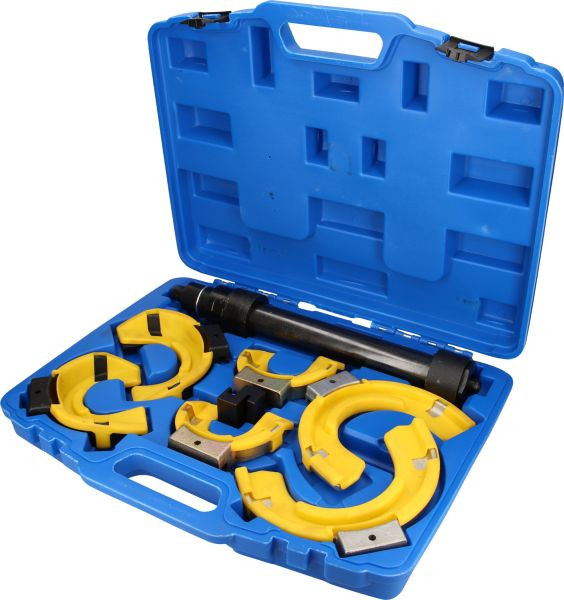 Σετ συμπιεστή ελατηρίου Brilliant Tools, 15 τεμαχίων, με πλαστικά προστατευτικά ένθετα, BT651200