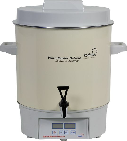 kochstar automatisch kooktoestel / glühweinpot WarmMaster Deluxe Profi met 1/2&quot; verchroomde kraan, 97004935