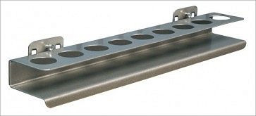 ADB notenhouder plank, geschikt voor eurogaten (10x10mm / 38x38mm), met 9 gaten, 23182