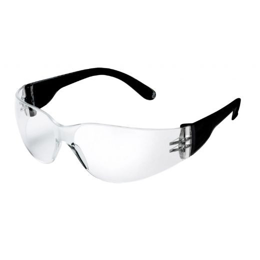 Ochelari de protecție ELMAG limpezi ca cristal, PC 2 mm rezistenți la zgârieturi și anti-aburire, 57371