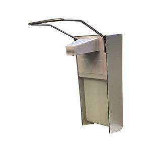 RMV desinfectie dispenser incl. lege fles 1000 ml aluminium behuizing, RMV20.020